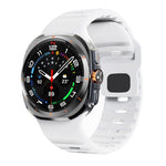 웨이브 텍스처 리버스 버클 실리콘 시계 밴드, Samsung Galaxy Watch Ultra 47mm / Ultra 2025용
