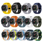 웨이브 텍스처 리버스 버클 실리콘 시계 밴드, Samsung Galaxy Watch Ultra 47mm / Ultra 2025용
