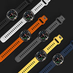 웨이브 텍스처 리버스 버클 실리콘 시계 밴드, Samsung Galaxy Watch Ultra 47mm / Ultra 2025용