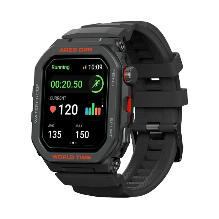 Zeblaze Ares GPS 러기드 GPS 스마트워치, 심박수 / 혈중 산소 포화도 지원