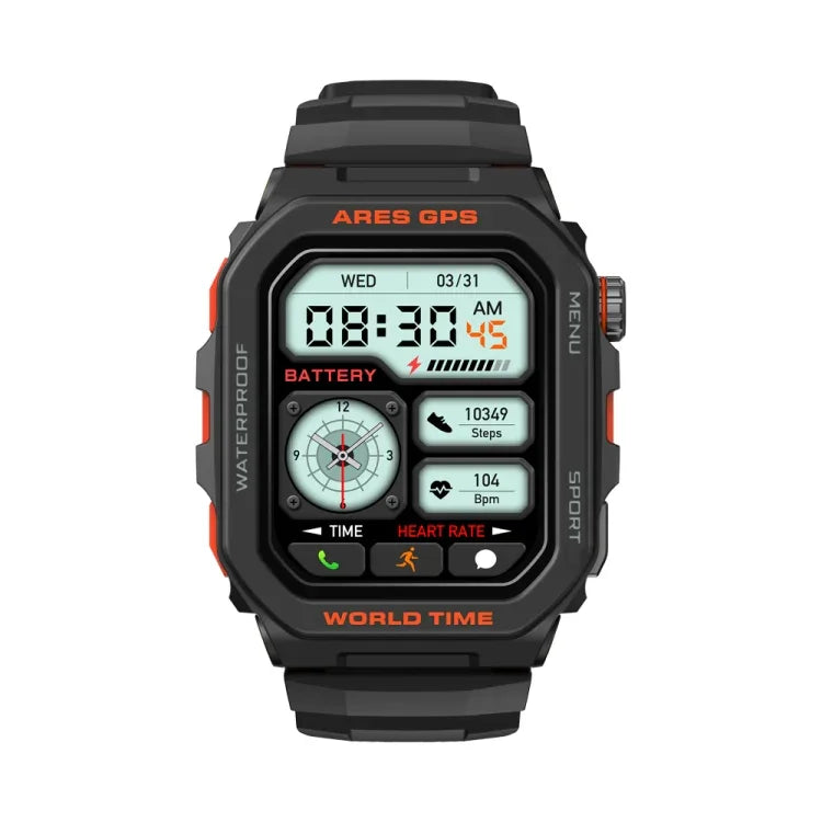 Zeblaze Ares GPS 러기드 GPS 스마트워치, 심박수 / 혈중 산소 포화도 지원