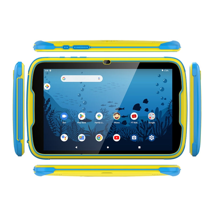 UNIWA Boxchip Tab 8 WiFi 키즈 태블릿, 8인치 Android 13 Allwinner A523 옥타 코어 CPU, 구글 플레이 지원, 4GB+64GB