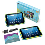 UNIWA Boxchip Tab 8 WiFi 키즈 태블릿, 8인치 Android 13 Allwinner A523 옥타 코어 CPU, 구글 플레이 지원, 4GB+64GB
