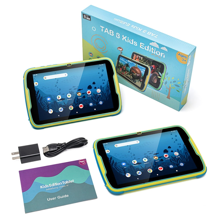 UNIWA Boxchip Tab 8 WiFi 키즈 태블릿, 8인치 Android 13 Allwinner A523 옥타 코어 CPU, 구글 플레이 지원, 4GB+64GB