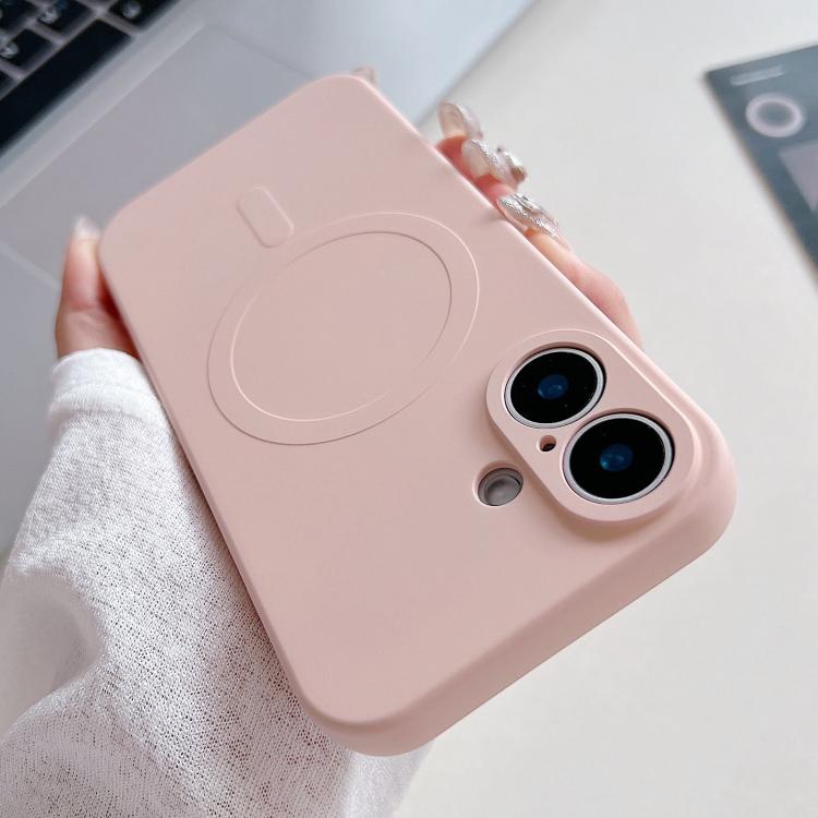 단색 액체 실리콘 MagSafe 자석 폰 케이스, 아이폰 17용, 아이폰 Air용, 아이폰 16 프로 맥스용