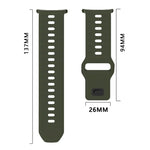 물결 무늬 실리콘 시계 밴드, 삼성 갤럭시 워치 울트라 47mm / 울트라 2025용