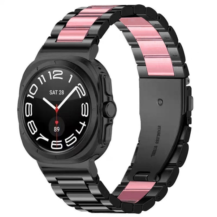 Three Beads Stainless Steel Watch Band, For Galaxy Watch Ultra2 2026 / 2025 / 1 2024
