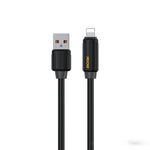 WK WDC-27i 탄력성 정품 실리콘 1m 12W USB to 8핀 고속 충전 데이터 케이블, WDC-27i