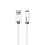 WK WDC-27i 탄력성 정품 실리콘 1m 12W USB to 8핀 고속 충전 데이터 케이블, WDC-27i