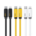 WK WDC-29 탄력 있는 정품 실리콘 1m PD30W Type-C to 8핀 고속 충전 데이터 케이블, WDC-29