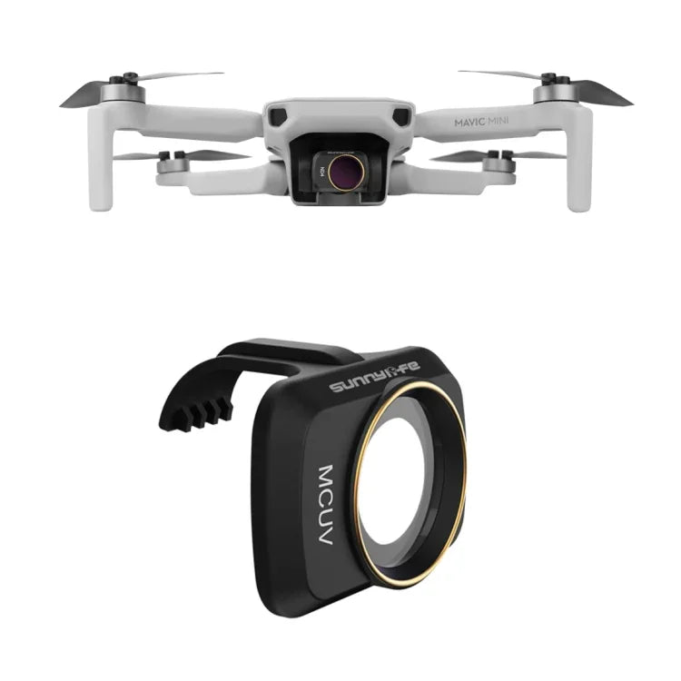 DJI Mini 4K/Mini 2 SE/Mini SE/Mini 2/Mavic Mini용 Sunnylife MM-FI9250 렌즈 필터, MCUV