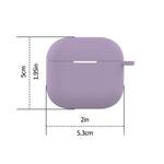 Silicone Earphone Protective Case with Hook, For AirPods 5 / 4