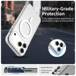 캔디 MagSafe PC 하이브리드 TPU 폰 케이스, 아이폰 Air용, 아이폰 16 프로 맥스용, 아이폰 16 프로용, 아이폰 16 플러스용, 아이폰 16용, 아이폰 15 프로 맥스용