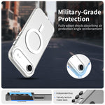 캔디 MagSafe PC 하이브리드 TPU 폰 케이스, 아이폰 Air용, 아이폰 16 프로 맥스용, 아이폰 16 프로용, 아이폰 16 플러스용, 아이폰 16용, 아이폰 15 프로 맥스용
