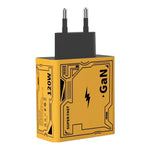 HX111 120W USB, Type-C GaN 초고속 충전기, 미국 플러그, EU 플러그, 영국 플러그