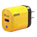 120W USB 고속 충전기, 미국 플러그, EU 플러그, 영국 플러그