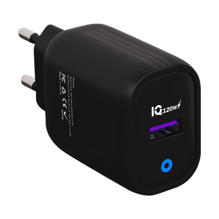 120W USB 고속 충전기, 미국 플러그, EU 플러그, 영국 플러그