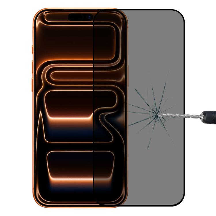 Full Cover Anti-spy Silk Screen Tempered Glass Film, For iPhone 17 Pro Max, For iPhone 17 Pro, For iPhone 17, For iPhone Air, For iPhone 16 Pro Max, For iPhone 16 Pro, For iPhone 16 Plus, For iPhone 16