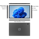 Jumper EZpad V12 Pro 태블릿 PC, 키보드 없음, 12인치 Windows 11 Home OS 인텔 Alder Lake N95 쿼드 코어, 12GB+256GB, 12GB+512GB