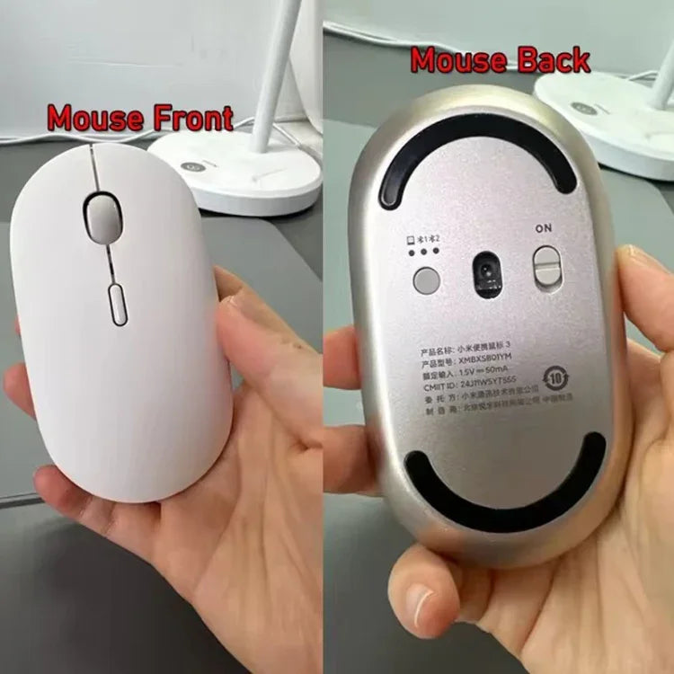 오리지널 샤오미 XMBXSB01YM 블루투스 듀얼 모드 무소음 휴대용 마우스 3, XMBXSB01YM