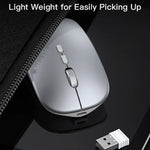Yesido KB15 슬림 2.4G 충전식 무선 광학 마우스, KB15