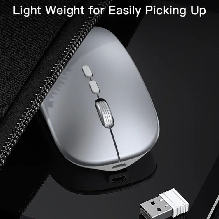 Yesido KB15 슬림 2.4G 충전식 무선 광학 마우스, KB15