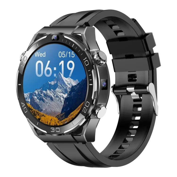 T7 1.508인치 4G LTE 안드로이드 10 스마트 워치, 6GB+128GB, MTK6762 옥타 코어, 심박수 / 혈중 산소 지원
