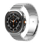 One Bead Flat Buckle Pure Titanium Watch Band, For Samsung Galaxy Watch Ultra / Ultra 2025, For Samsung Galaxy Watch8 / Watch8 Classic