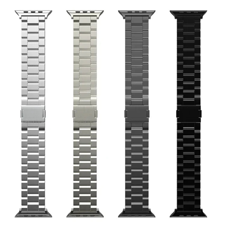 트라이-비즈 마그네틱 티타늄 합금 시계줄, 애플 워치 46mm / 49mm / 45mm / 44mm용, 애플 워치 42mm / 41mm / 40mm / 38mm용