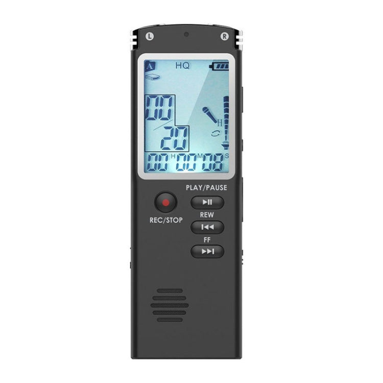 T60 스마트 HD 노이즈 캔슬링 음성 녹음기 MP3 플레이어, T60