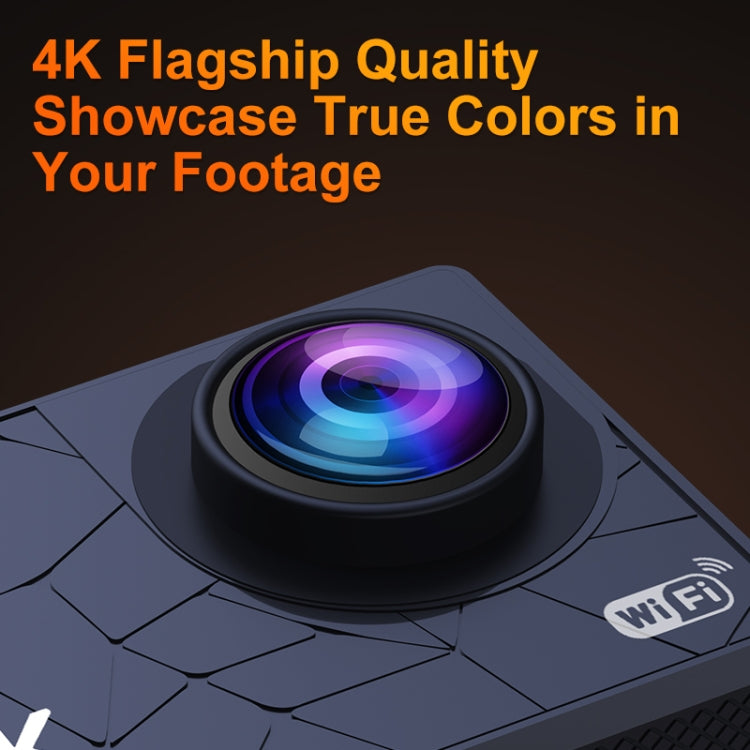 I5-361 2.0인치 IPS HD 화면 광각 4K WiFi 액션 카메라, I5-361 리모컨 포함, I5-361 리모컨 미포함