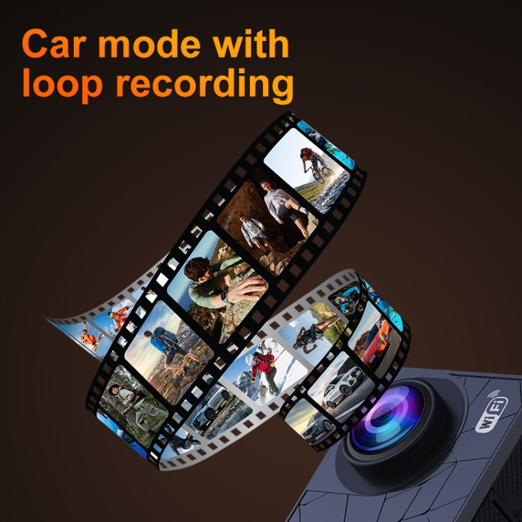 I5-361 2.0인치 IPS HD 화면 광각 4K WiFi 액션 카메라, I5-361 리모컨 포함, I5-361 리모컨 미포함