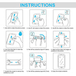 2pcs 3H Professional Paper Textured Screen Film Pencil Sketch Film, For Microsoft Surface Pro 11 / 10 / 9 / 8 / X