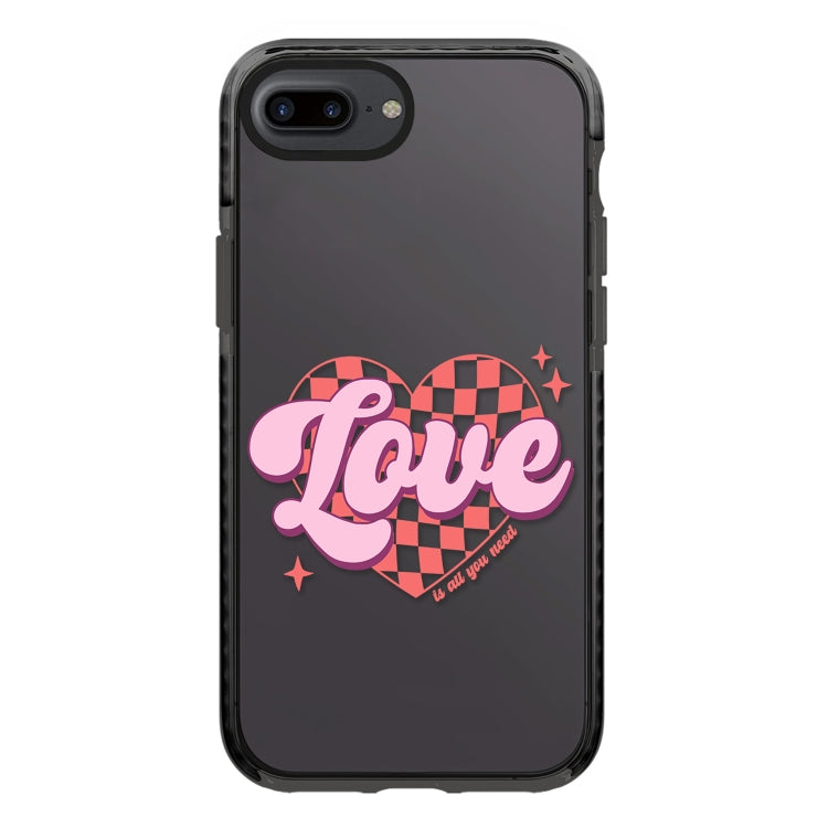Simple Illustration Pattern Full Coverage Phone Case, For iPhone 7 Plus / 8 Plus