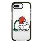 Simple Illustration Pattern Full Coverage Phone Case, For iPhone 7 Plus / 8 Plus