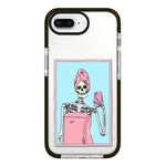 Simple Illustration Pattern Full Coverage Phone Case, For iPhone 7 Plus / 8 Plus