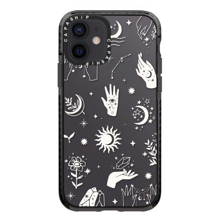 Simple Illustration Pattern Full Coverage Phone Case, For iPhone 12