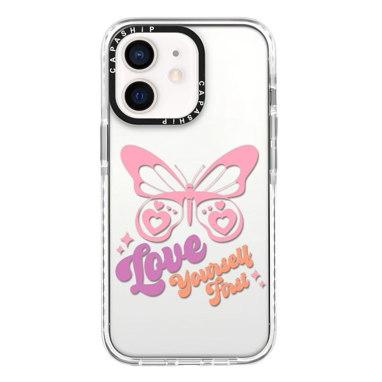 Simple Illustration Pattern Full Coverage Phone Case, For iPhone 12 mini