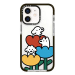 Simple Illustration Pattern Full Coverage Phone Case, For iPhone 12 mini