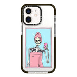 Simple Illustration Pattern Full Coverage Phone Case, For iPhone 12 mini
