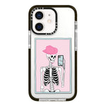 Simple Illustration Pattern Full Coverage Phone Case, For iPhone 12 mini
