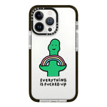 Simple Illustration Pattern Full Coverage Phone Case, For iPhone 12 Pro