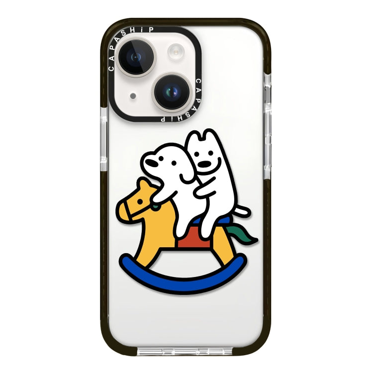 Simple Illustration Pattern Full Coverage Phone Case, For iPhone 13