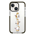 Simple Illustration Pattern Full Coverage Phone Case, For iPhone 13 mini
