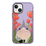 Simple Illustration Pattern Full Coverage Phone Case, For iPhone 14