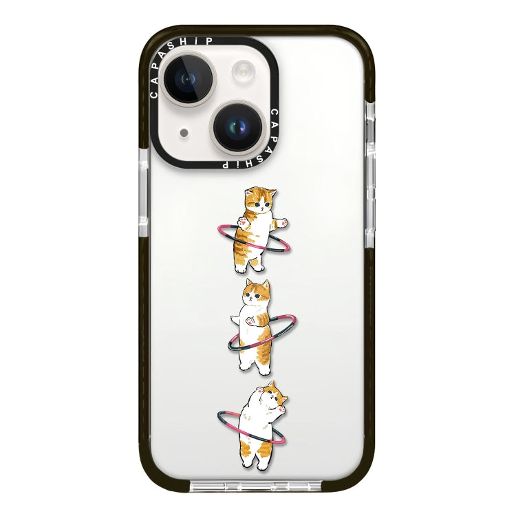 Simple Illustration Pattern Full Coverage Phone Case, For iPhone 14