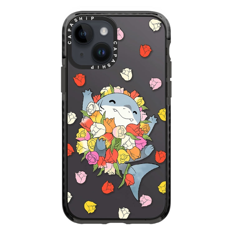 Simple Illustration Pattern Full Coverage Phone Case, For iPhone 14 Plus