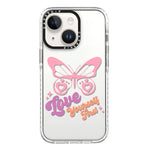 Simple Illustration Pattern Full Coverage Phone Case, For iPhone 14 Plus