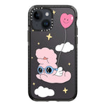 Simple Illustration Pattern Full Coverage Phone Case, For iPhone 14 Plus