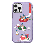 Simple Illustration Pattern Full Coverage Phone Case, For iPhone 14 Pro